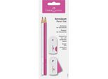 Faber Castell Fc-218495 Set Da Scrittura Faber-Castell Sparkle Bianco/Rosa