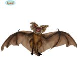 Decorazione Pipistrello Halloween Grande Creatura Pipistrello Mistico Animale Figura Decorazione Per Notte Spettrale Spaventoso Mette In Evidenza Creatura Atmosfera Da Brivido, Colore: Marrone