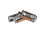 Tecora Pedali Piattaforma 9/16 Pollici Mtb Argento