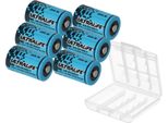 6X Batteria Ultralife Al Litio 3,6V Ls 14250 1/2 Aa UHE-ER14250 Li-Socl2 + Scatola