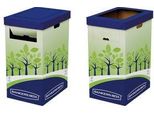 Bankers Box Di Fellowes, Grande, Verde/Blu, In Cartone Riciclato Al 100%, , Manuale