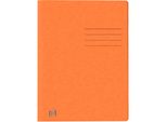 Oxford 400116210 Top File+ Raccoglitore A Fogli Mobili - A4, Cartone 390G/Mq, Pinzatura Commerciale E Ufficiale, Arancione