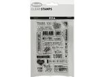 Creativ Company Cc Timbri In Silicone Parole Inglesi 15,5 Cm