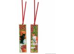 Vervaco Bookmark Punto Croce Set "Cats Set Of 2"", Schema Di Conteggio"