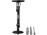 Pompa Per Bicicletta Con Manometro 6 Bar Acciaio 68 Cm Grigio/Nero