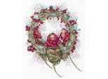 Rto Set Punto Croce "Snow Girl"" M822, Schema Di Conteggio, 22X29 Cm"