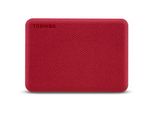 Toshiba Canvio Advance - Festplatte - 2 Tb - Extern (Tragbar) - 2.5" (6.4 Cm) - Usb 3.2 Gen 1 - Rot"