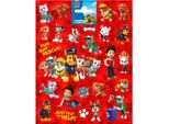 Foglio Di Adesivi Grandi Paw Patrol / Foglio Di Adesivi