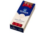Candele Da Tavola Gouda Rosso Rubino 24 Cm - 8 Pezzi
