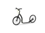 Yedoo Dragstr Sport Alloy Scooter - Per Adulti E Ragazzi, Fino A 150 Kg, Con Pneumatici 20/20 E Manubrio Regolabile Nero