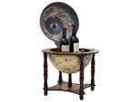 Globe Bar Marrone In Legno Massiccio Eucalipto