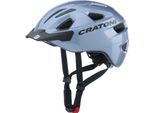 Cratoni Casco Bici C-Swift (City) Blu Metallizzato Lucido, Taglia Uni(53-59Cm)