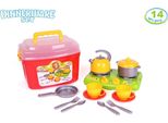 Technok Set Di Piatti Con Fornello Tecnico 5934
