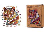 Puzzle Ecologico In Legno 129 Tigre Misteriosa A3