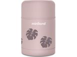 Termos Per Alimenti Miniland Terra, 600 Ml, Rosa/Foglia