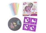 Gesso Da Marciapiede Dream Horse Con 4 Modelli Di Unicorno
