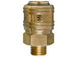 Attacco Rapido Airpress Euro 1/4" Filetto Esterno"