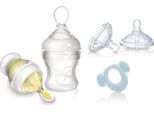 Nuby Set Per L'alimentazione Infafeeder + Succhietti Per Biberon + Teether