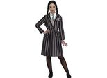 Fiestas Guirca Costume Da Uniforme Scolastica Gotica Per Ragazza Di Famiglia - Costume Di Halloween Per Ragazze 7-9 Anni Fiestas Guirca