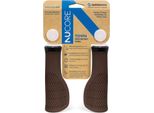 Manopole Herrmans Nucore Tour Wave 130Mm, Ø 22Mm, Marrone DD48 Bl+Br