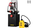Pompa Idraulica Vevor 4L Pompa Ribaltabile A Semplice Effetto Da 1,6-3 Kw Con Serbatoio Metallico Da 4L Telecomando Con Cavo Da 4,5 M