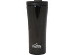 Any Morning Tazza Da Viaggio, Tazza Da Caffè In Acciaio Inossidabile, Tazza Da Viaggio A Prova Di Fuoriuscita, Tazza Da Viaggio A Prova Di Fuoriuscita Per Bevande Calde E Fredde, 15 Oz, Nero