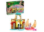 Lego Wicked Glinda, Elphaba E Nessarose Alla Shiz University, Barca A Vela E 3 Figure, Barca Giocattolo, Regalo Per Bambine E Bambini Dai 7 Anni In Su Che Amano Le Case Delle Bambole 75681