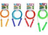 Corda Per Saltare 280 Cm Con Impugnatura In Plastica Con Cuscinetti A Sfera 5 Colori Su Cartoncino