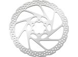 Disco Freno SM-RT56 Ø=180Mm Shimano, Acciaio Inox, 6 Fori, Argento