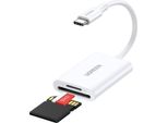 Lettore Di Schede Usb-C 2W1 Ugreen Cm265 (Bianco)