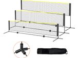 Succebuy Rete Da Badminton Da 14 Piedi, Rete Da Pallavolo Regolabile In Altezza, Rete Da Tennis Portatile Per Pickleball, Facile Da Montare Per Bambini, Gioco Da Cortile, Uso Interno Ed Esterno