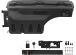 Succebuy Cassetta Di Stoccaggio Per Il Letto Di Carico, Coperchio Con Serratura, Cassetta Degli Attrezzi Impermeabile In Abs Da 6,6 Gal/20 L Con Lucchetto Con Password, Compatibile Con Dodge Ram 1500 2019-2021, Lato Guida, Nero