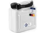 Tanica Per Carburante, Tanica In Plastica, Tanica Per Benzina Da 5 Litri, Tanica Per Gasolio Bianca