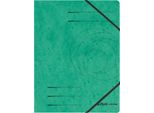 Herlitz 972471 Cartella Angolare Easyorga A4 In Cartone Verde