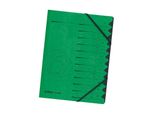 Organizzatore Herlitz Easyorga, A4, Cartone, 12 Cartelle, Verde