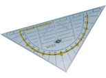 Wedo® 52 5 Triangolo Geometrico Senza Impugnatura, 160 Mm