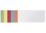 Franken UMZH102099 Cartoncino Di Presentazione - Rettangolo, 205 X 95 Mm, Assortito, 250 Pezzi