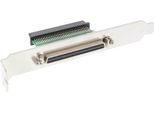 Inline® 45550 Scsi Iii U320 Staffa Per Slot, Presa Mini Sub D A 68 Pin / Presa, Interna/Esterna
