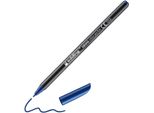 Penna A Punta In Fibra Edding 1200 Blu Acciaio