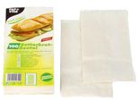Papstar Butterbrotbeutel, (B)100 X (T)30 X (H)210 Mm