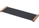Piatto Da Portata Excellent Houseware, Ardesia/Bambù, 50X15 Cm, Nero/Marrone