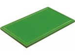 Tagliere Con Scanalatura, Senza Piedini, Altezza: 12 Mm, Lunghezza: 400 Mm, Verde