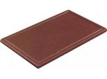 Tagliere Con Scanalatura, Con Piedini, Gn 1/1, Altezza 20 Mm, Marrone