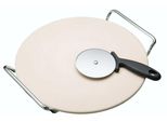 Kitchencraft Pietra Per Pizza E Coltello Per Pizza - 32 Cm