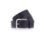 Vanzetti Pelle Cintura Classics 35Mm Belt W85 Marine Blu