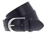 Vanzetti Pelle Cintura Classics 35Mm Full Leather Belt W75 Black Nero