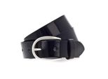 Vanzetti Pelle Cintura The Power Of Patent Leather 30Mm Lackleather Belt W85 Black Nero