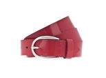 Vanzetti Pelle Cintura The Power Of Patent Leather 30Mm Lackleather Belt W105 Ruby Red Rosso