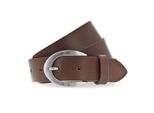 Vanzetti Pelle Cintura Neon Booster 30Mm Full Leather Belt W95 Cognac Marrone