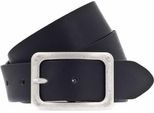 Vanzetti Pelle Cintura Neon Booster 35Mm Full Leather Belt W105 Black Nero